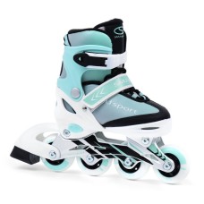 Ролики SMJ sport BS-901MA Girl роз. 30-33 м’ятні