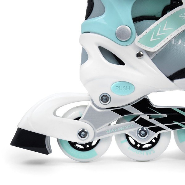 Ролики SMJ sport BS-901MA Girl м’ятні