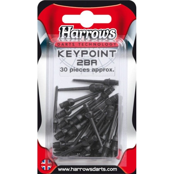Наконечники для дротиків Harrows Keypoint Softip Harrows 30шт