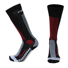 Шкарпетки лижні Rywan 1082 Summit чорно-червоні