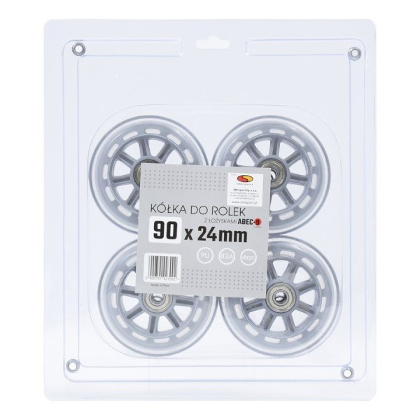 Колеса SMJ BS 90x24мм 4шт + Підшипники ABEC-9
