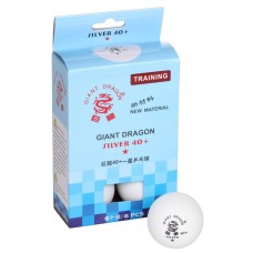 М’ячі для настільного тенісу Giant Dragon Silver Star* 8331 6 шт