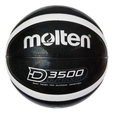 Баскетбольний м’яч Molten B6D3500-KS для вулиці чорний