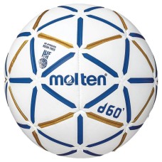Гандбольний м’яч Molten H3D4000-BW d60 безклейовий IHF