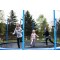 Батут садовий SoniFit PRO 427см 6 подвійні стійки