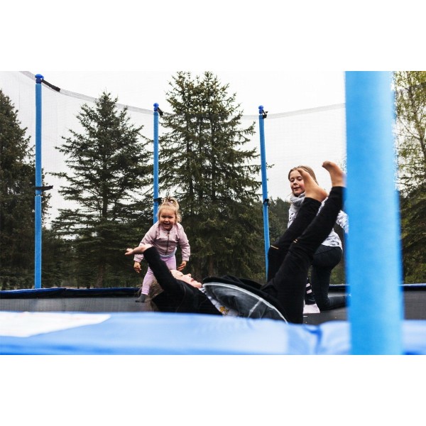 Батут садовий SoniFit PRO 305см 4 подвійні стійки