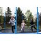 Батут садовий SoniFit PRO 305см 4 подвійні стійки
