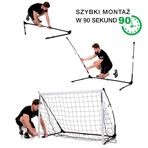 Футбольні ворота Qquickplay Kickster Elite Skrzat 3x1м