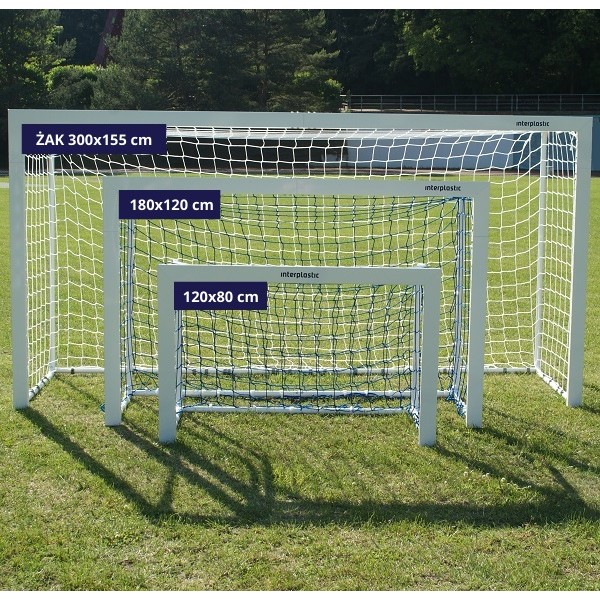 Футбольні ворота Interplastic 120x80см складані