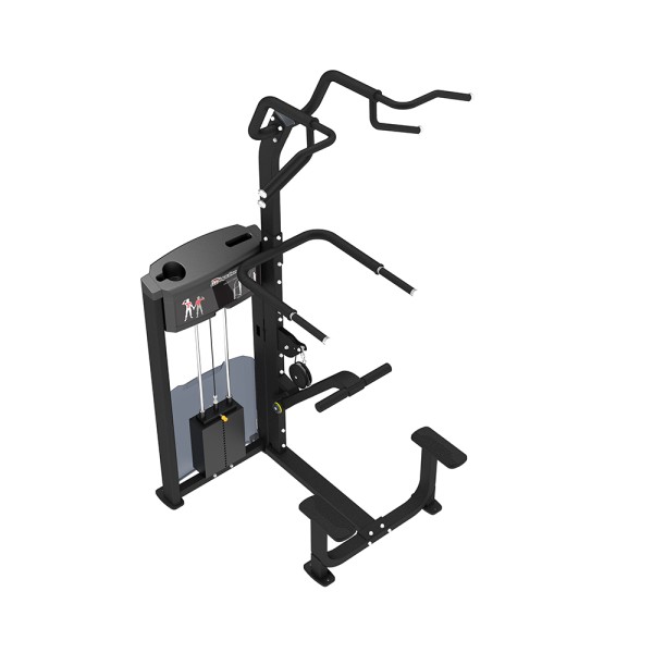 Комбінований станок з розвантаженням (Гравітрон) IMPULSE Classic Weight Assisted Chin/Dip Combo