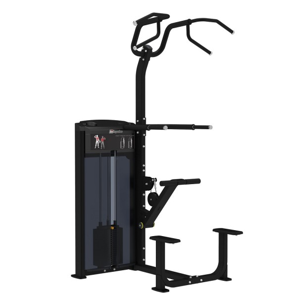 Комбінований станок з розвантаженням (Гравітрон) IMPULSE Classic Weight Assisted Chin/Dip Combo