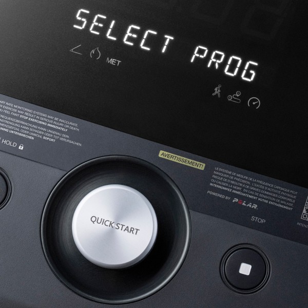 Велотренажер вертикальний Intenza 450UBi2S/LED