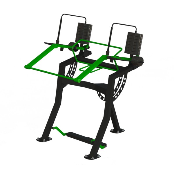 Вуличний тренажер Присідання-литка BruStyle Seated Calf