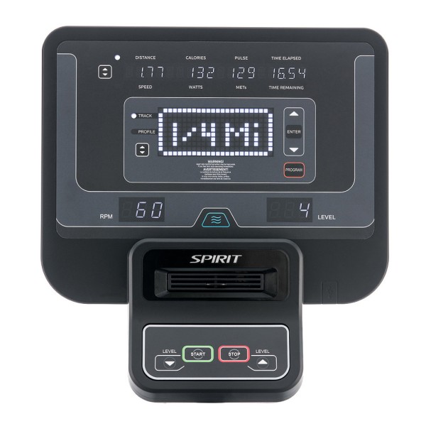 Велотренажер вертикальний Spirit CU800+