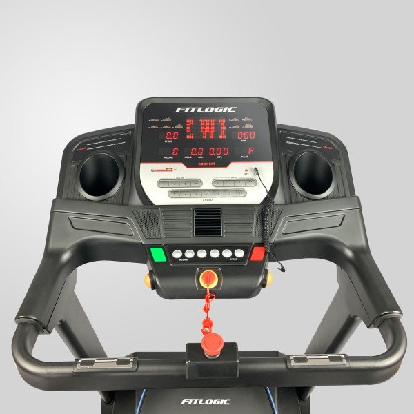 Бігова доріжка для реабілітації FitLogic T153 з регульованими поручнями