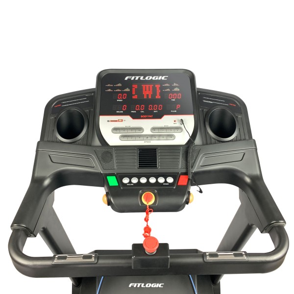Бігова доріжка для реабілітації FitLogic T153 з регульованими поручнями