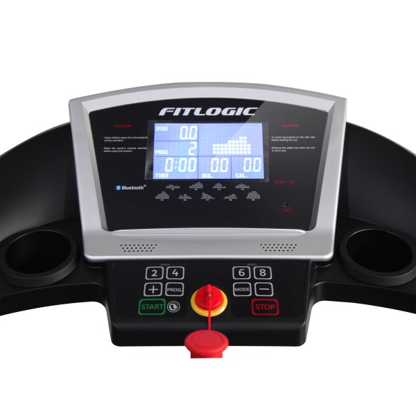 Бігова доріжка реабілітаційна FitLogic T942 з регульованими поручнями
