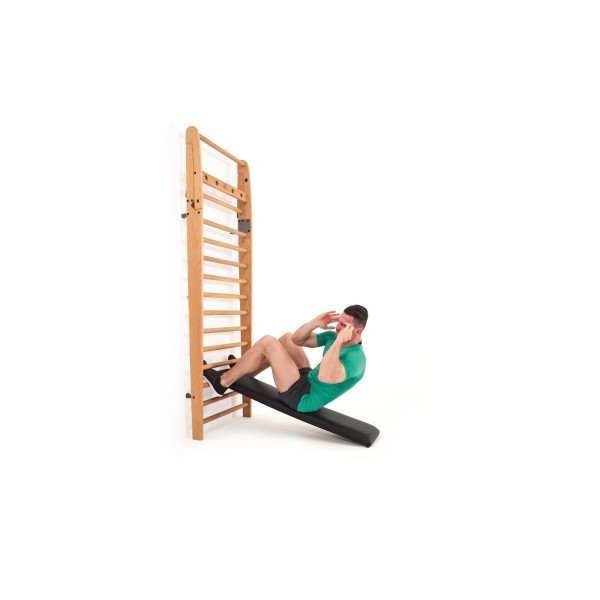 Похила Лава для драбини NOHRD Wallbars Slanted Exercise Bench, шкіра