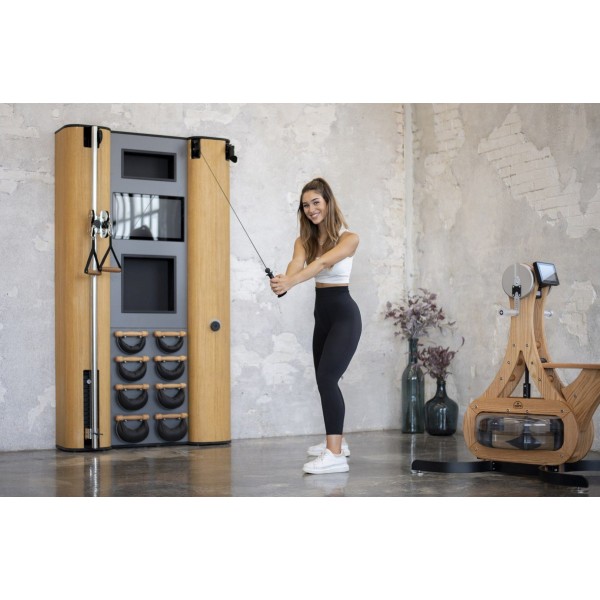 Фітнес-станція кросовер NOHRD Wall Compact Oxbridge Cherry