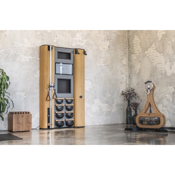 Фітнес-станція кросовер NOHRD Wall Compact Oxbridge Cherry
