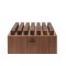 Дерев'яне масажне крісло NOHRD HedgeHock Stool Classic Walnut