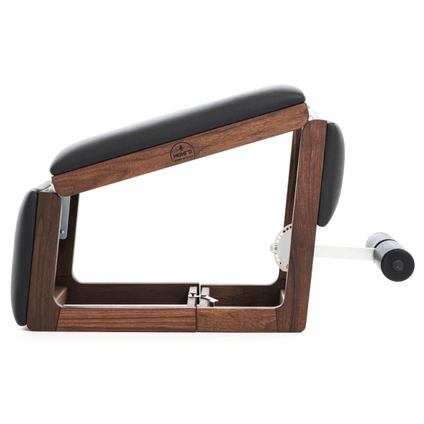 Складана лавка NOHRD TriaTrainer Exercise Bench Classic Walnut, шкіра