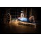 Складана лавка NOHRD TriaTrainer Exercise Bench Classic Walnut, шкіра