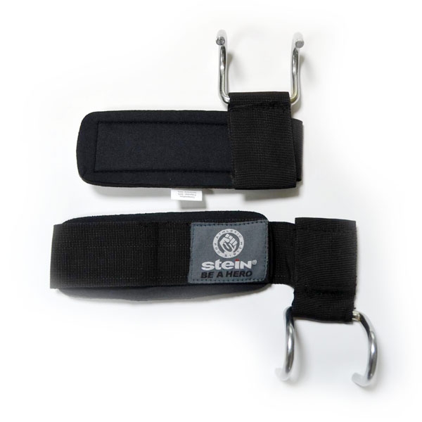 Гачки Stein для підтягувань і тяги, чорні