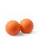 Масажний м’яч SPART подвійний, помаранчевий
