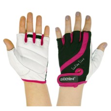 Жіночі рукавички для фітнесу Stein Betty, S, чорно-червоні