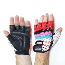 Тренувальні рукавички Stein AirBody, M, червоно-сірі