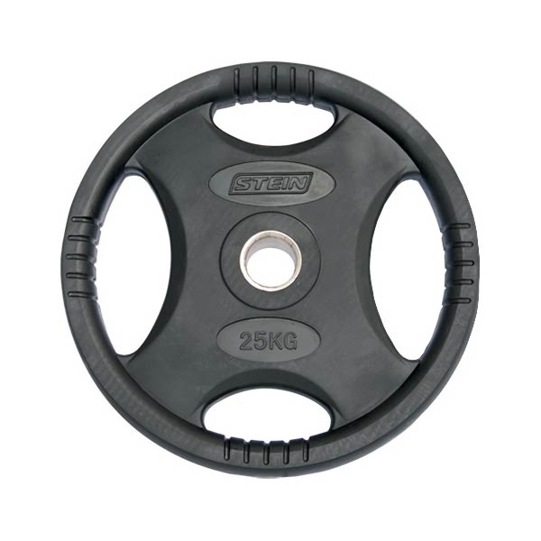 Обгумований диск Stein для олімпійської штанги, 25 кг