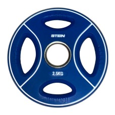 Диск поліуретановий для олімпійської штанги Stein DB6092, 2,5кг