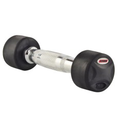 Гантель обгумована з фіксованою вагою Stein, 1кг