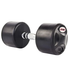 Гантель обгумована з фіксованою вагою Stein, 16кг