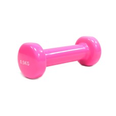 Гантель вінілова Stein 0,5кг, рожева