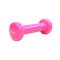 Гантель вінілова Stein 0,5кг, рожева