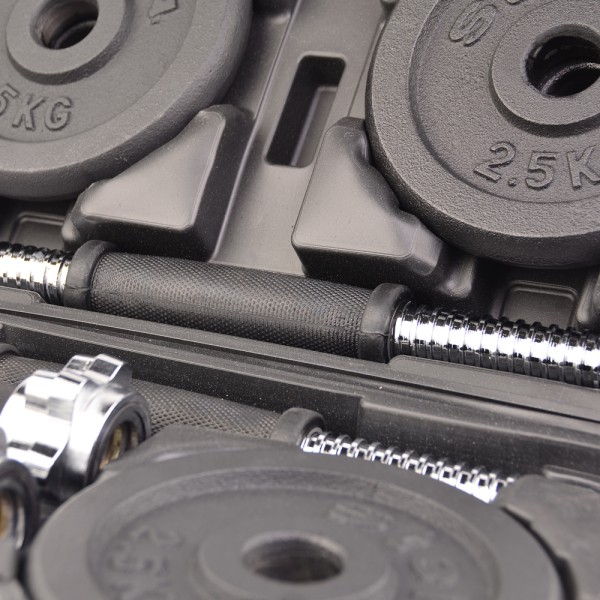 Гантельний набір Stein у кейсі, 2х10кг