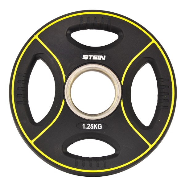 Диск поліуретановий для олімпійської штанги Stein DB6091, 1,25кг