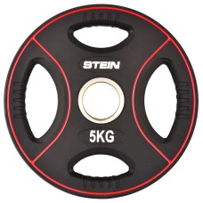 Диск поліуретановий для олімпійської штанги Stein DB6091, 5кг