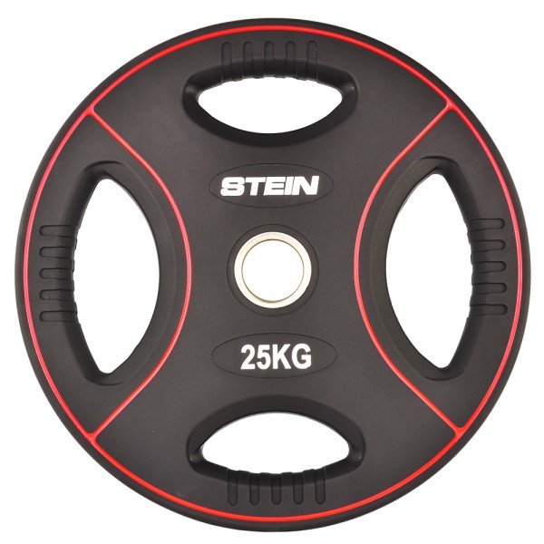 Диск поліуретановий для олімпійської штанги Stein DB6091, 25кг