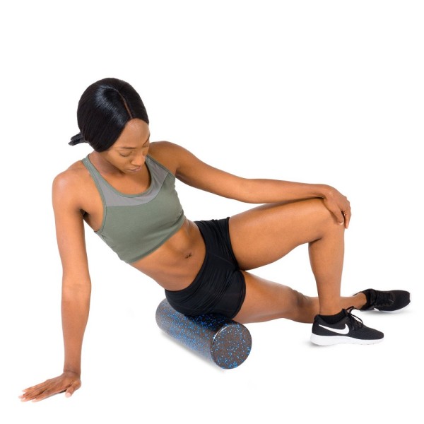 Масажний ролер Stein EPP гладкий, чорний