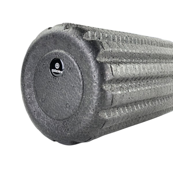 Масажний ролер Stein EPP ребристий, сірий