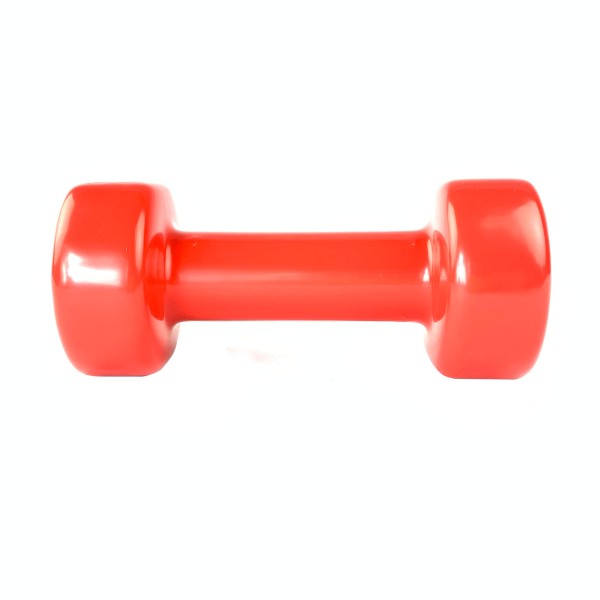 Гантель вінілова Stein 3кг, червона