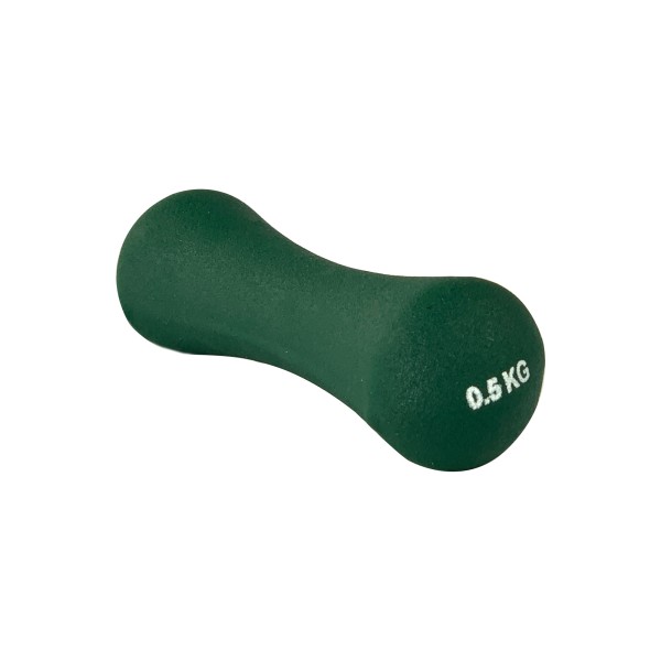 Гантель неопренова Stein 0,5кг, зелена