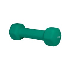 Гантель неопренова шестигранна Stein 1кг, зелена