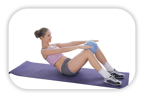 М’яч для аеробіки 25 см inSPORTline