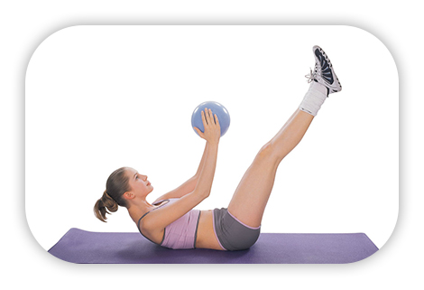 М’яч гімнастичний inSPORTline Aerobic Ball 25 см