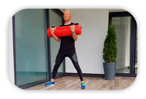 Водяний силовий мішок inSPORTline Fitbag Aqua L