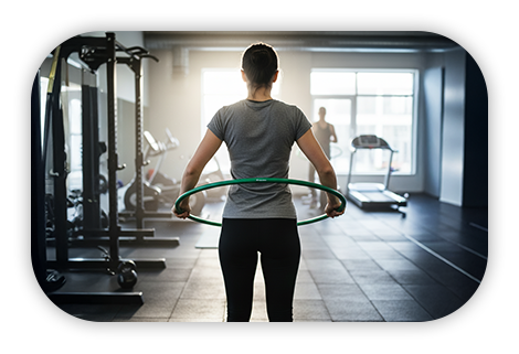 Легкий хула-хуп inSPORTline Hulaho